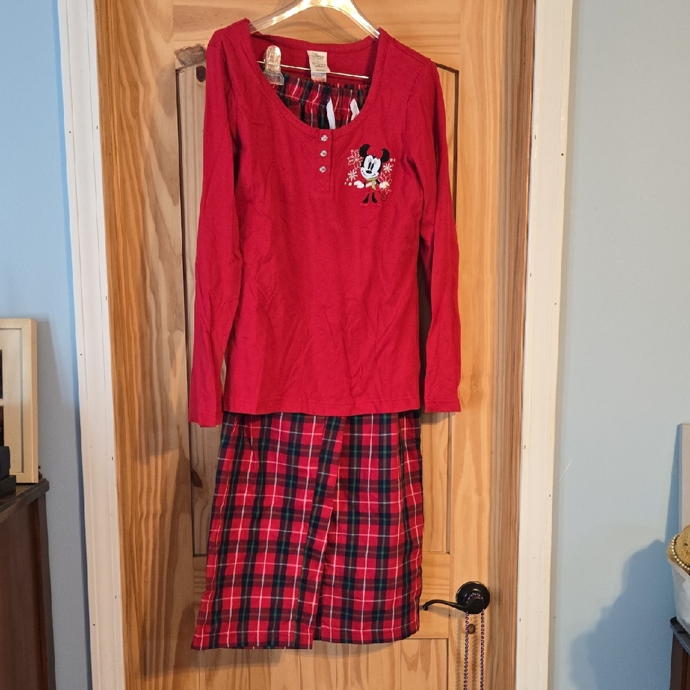 Disney Red and Black Women's Pajama Set